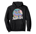 Roller Skating 70S 80S Roller Skating Hoodie - Graphic Print Unisex - T-Shirt, Sweatshirt, Hoodie
