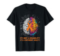Adhd Awareness Neurodiversity Brain T-Shirt - Unique Graphic Unisex - T-Shirt, Sweatshirt, Hoodie