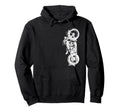Motorcycling Biker Motorcycle Ride Hoodie - Minimalist Print Men Women - T-Shirt, Sweatshirt, Hoodie