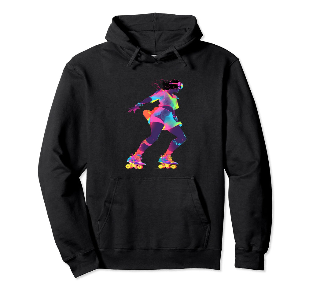 Roller Skating Roller Skater Disco 70S Hoodie - Streetwear Style Men Women - T-Shirt, Sweatshirt, Hoodie