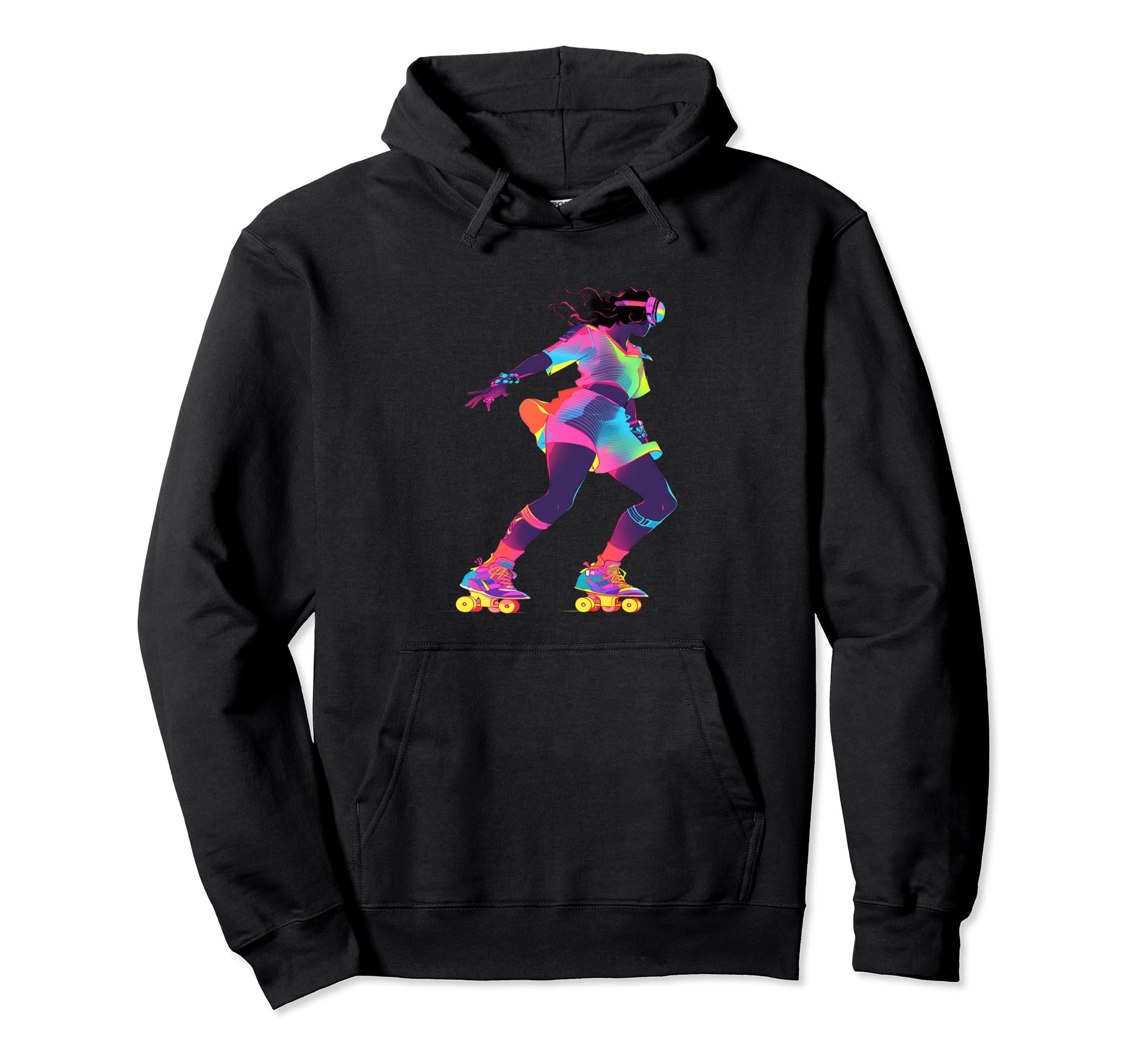 Roller Skating Roller Skater Disco 70S Hoodie - Streetwear Style Men Women - T-Shirt, Sweatshirt, Hoodie