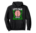 Mental Health Awareness Ribbon Sweatshirt - Fun Novelty Design for Adults - T-Shirt, Sweatshirt, Hoodie