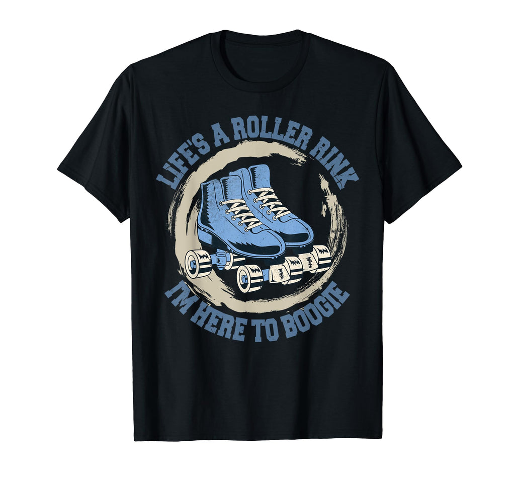 Roller Disco Skating Rink 70S 80S T-Shirt - Trendy Graphic for Adults - T-Shirt, Sweatshirt, Hoodie