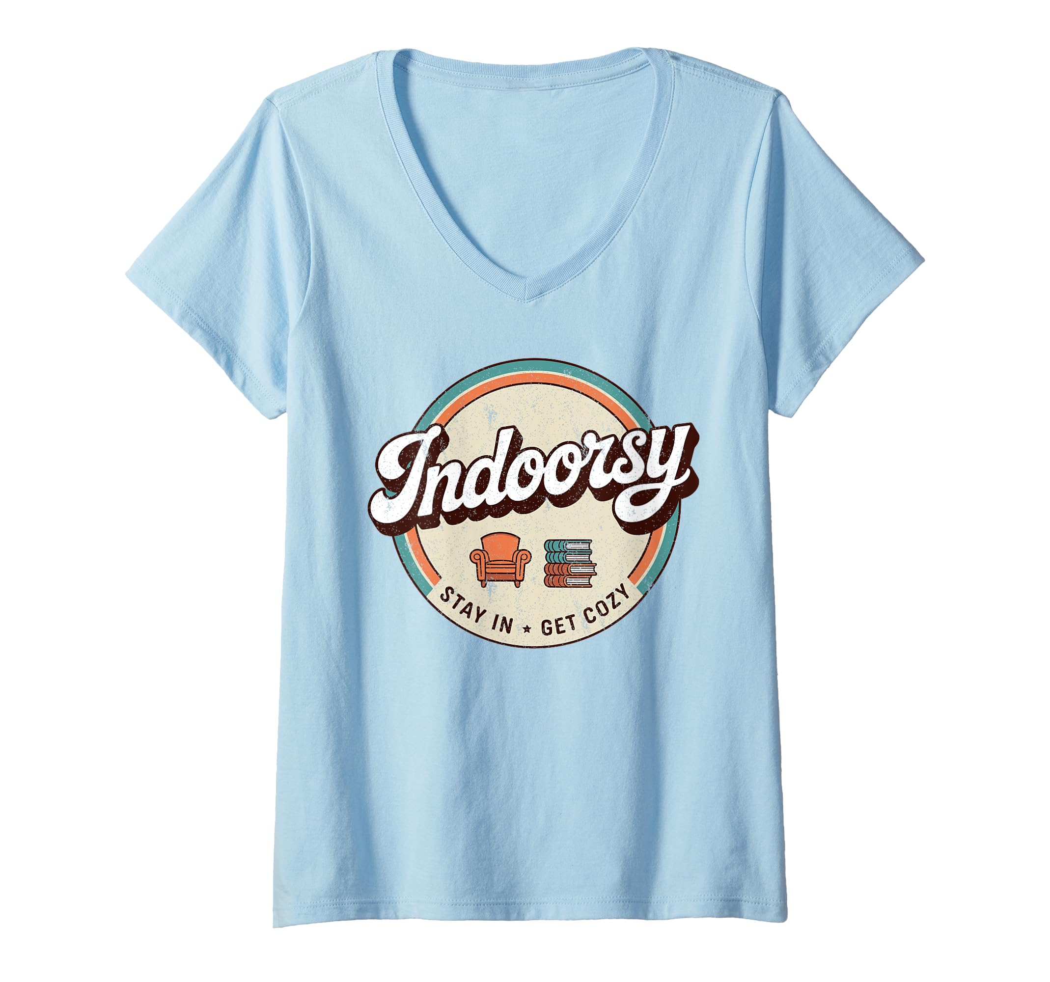 Womens Antisocial Homebody Indoorsy T-Shirt - Streetwear Style for Adults - T-Shirt, Sweatshirt, Hoodie