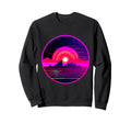 Vinyl Record Vaporwave Music Sweatshirt - Aesthetic Graphic for Adults - T-Shirt, Sweatshirt, Hoodie