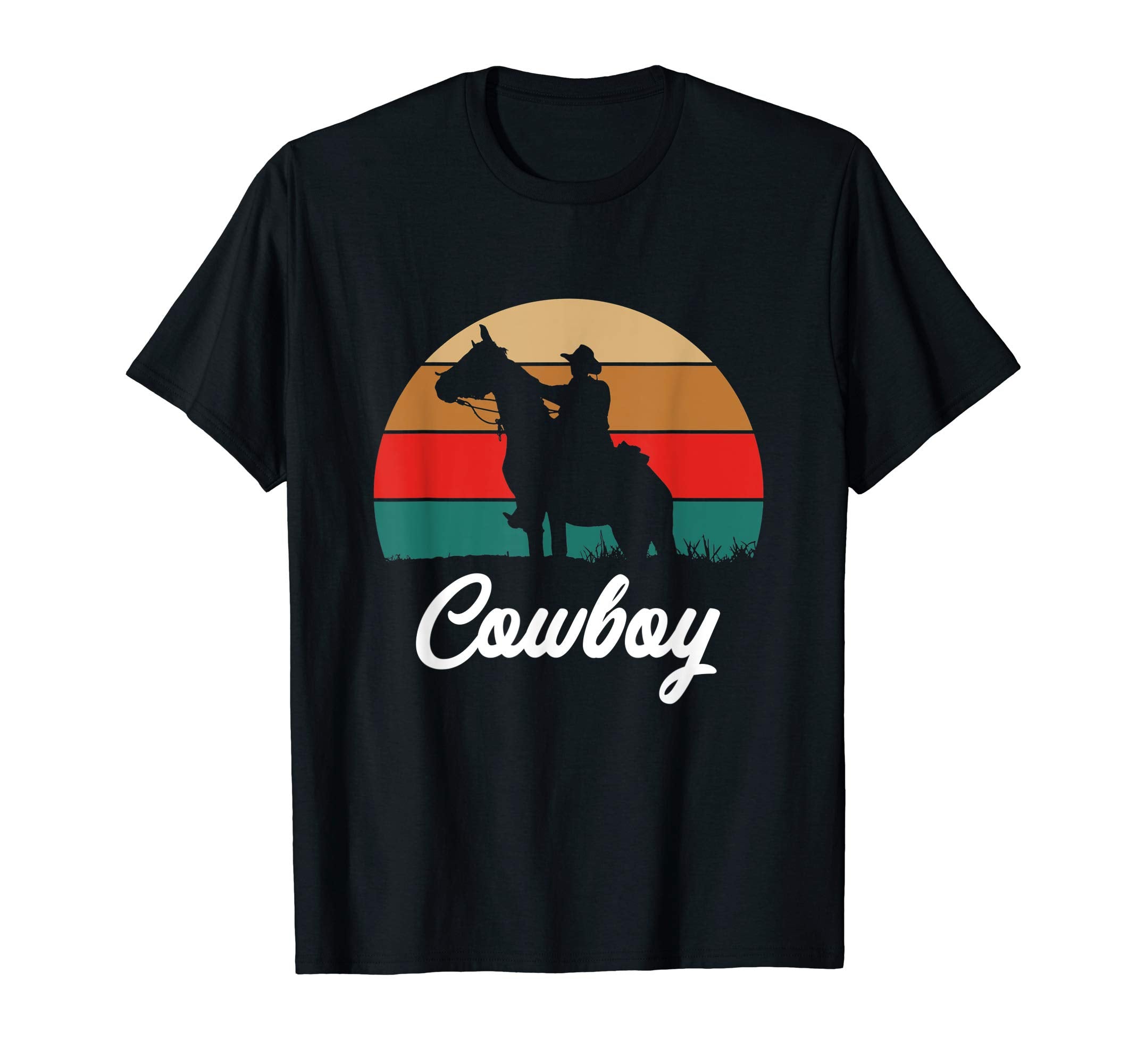 Cowboy Rodeo Western Horse Riding T-Shirt - Fun Novelty Design Men Women - T-Shirt, Sweatshirt, Hoodie