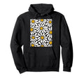 Boho White Daisy Floral Summer Art Hoodie - Aesthetic Graphic for Adults - T-Shirt, Sweatshirt, Hoodie
