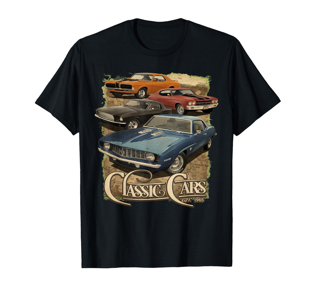 68 69 70 Chevelle American Muscle Car Hot T-Shirt - Novelty Apparel Unisex - T-Shirt, Sweatshirt, Hoodie