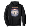 But Why Funny Nihilist Penguin Hoodie - Minimalist Print Men Women - T-Shirt, Sweatshirt, Hoodie