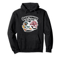 Overthinker Run Duck Hoodie - Custom Art Print Unisex - T-Shirt, Sweatshirt, Hoodie