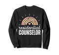 Residential Counselor Boho Rainbow Sweatshirt - Streetwear Style Men Women - T-Shirt, Sweatshirt, Hoodie