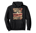 Muscle Car Lover Carguy Car Hoodie - Casual Everyday Wear Men Women - T-Shirt, Sweatshirt, Hoodie