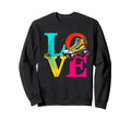 Roller Skating Love Rollerblading Sweatshirt - Streetwear Style for Adults - T-Shirt, Sweatshirt, Hoodie