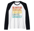 Antisocial Butterflies Unite Separately T-Shirt - Novelty Apparel Unisex - T-Shirt, Sweatshirt, Hoodie