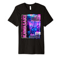 Kawasaki City 80S Synthwave Boba Tea T-Shirt - Custom Art Print Unisex - T-Shirt, Sweatshirt, Hoodie