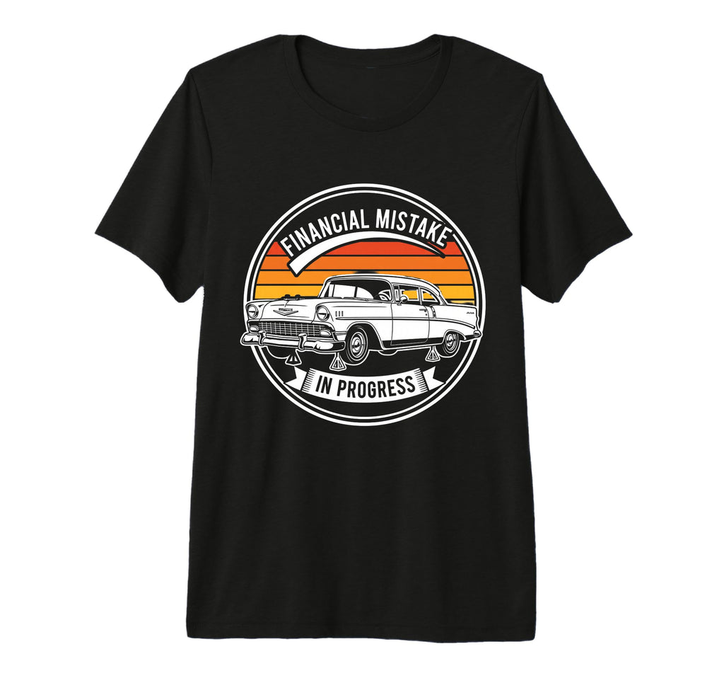 Financial Mistake Mechanic 56 Car Tri Blend T-Shirt - Unique Graphic Unisex - T-Shirt, Sweatshirt, Hoodie