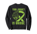 Your Journey Is Unique Mental Sweatshirt - Minimalist Print for Adults - T-Shirt, Sweatshirt, Hoodie