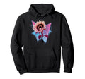 80S Synthwave Hippie Flower Blossoms Garden Hoodie - Graphic Print Unisex - T-Shirt, Sweatshirt, Hoodie