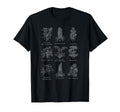 Herbalism Poisonous Plants Chart Dark T-Shirt - Graphic Print for Adults - T-Shirt, Sweatshirt, Hoodie