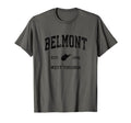 Belmont West Virginia Wv Athletic T-Shirt - Trendy Graphic for Adults - T-Shirt, Sweatshirt, Hoodie