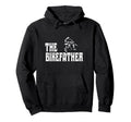 Biker Biker Dad Bikefather Funny Muscle Hoodie - Novelty Apparel Men Women - T-Shirt, Sweatshirt, Hoodie