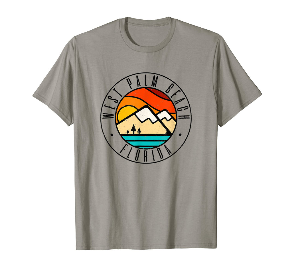 Minimalist Outdoors West Palm Beach T-Shirt - Custom Art Print Unisex - T-Shirt, Sweatshirt, Hoodie