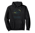 Wellness Matters Heart Ecg Heartbeat Hoodie - Fun Novelty Design Men Women - T-Shirt, Sweatshirt, Hoodie