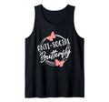 Antisocial Butterfly Hater Sweatshirt - Casual Everyday Wear Men Women - T-Shirt, Sweatshirt, Hoodie