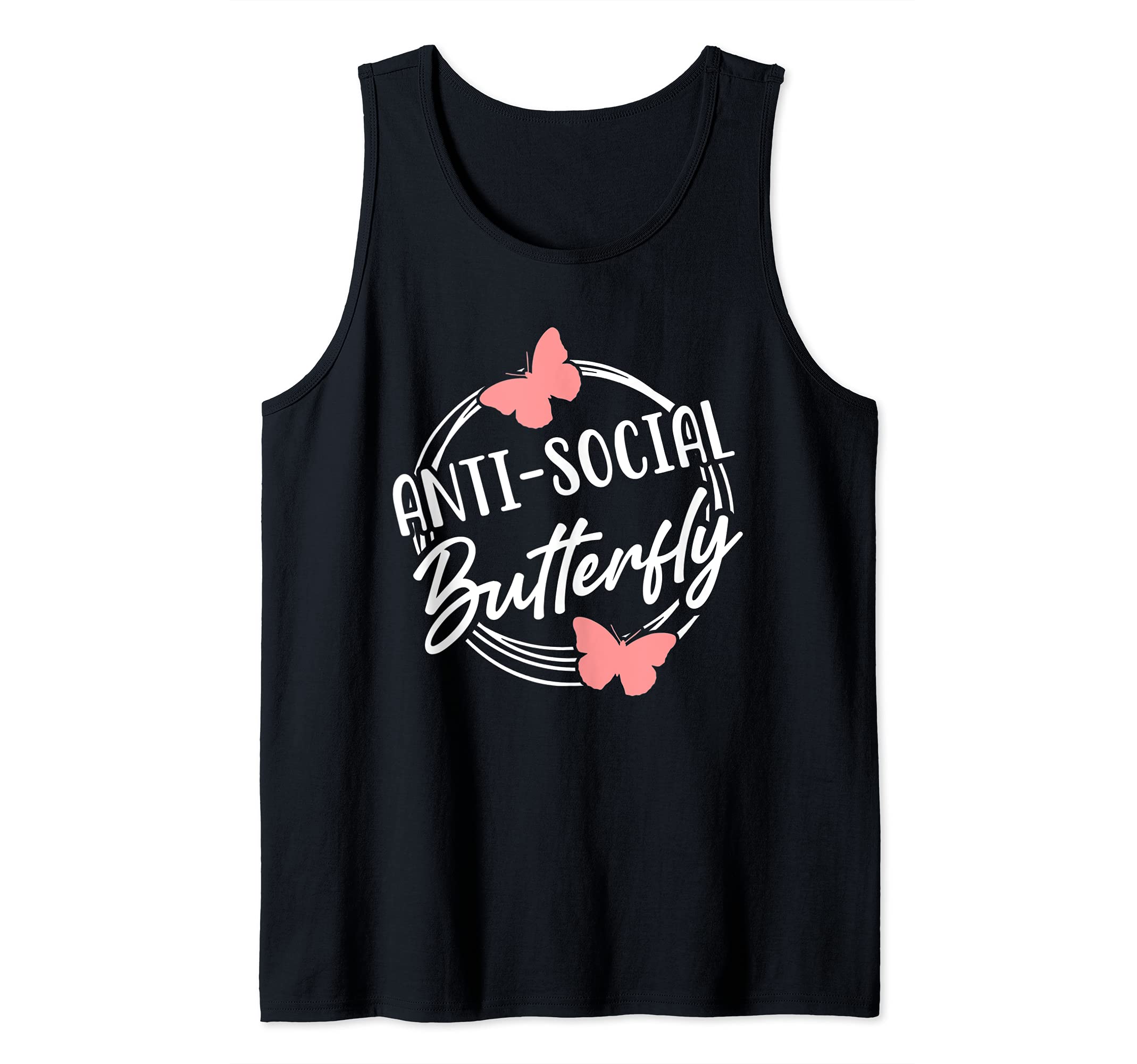 Antisocial Butterfly Hater Sweatshirt - Casual Everyday Wear Men Women - T-Shirt, Sweatshirt, Hoodie