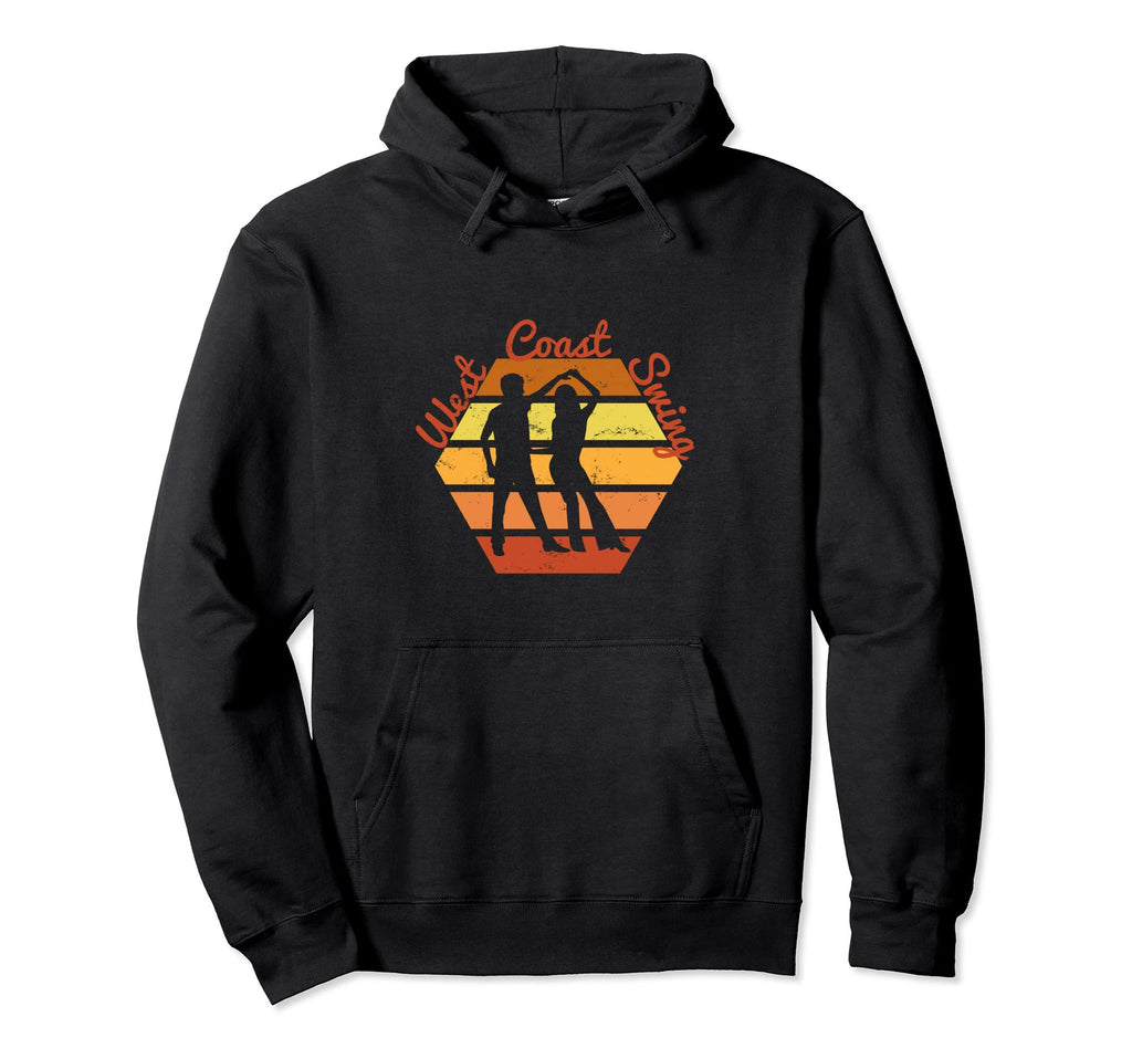 West Coast Swing Dancer Hoodie - Graphic Print Men Women - T-Shirt, Sweatshirt, Hoodie