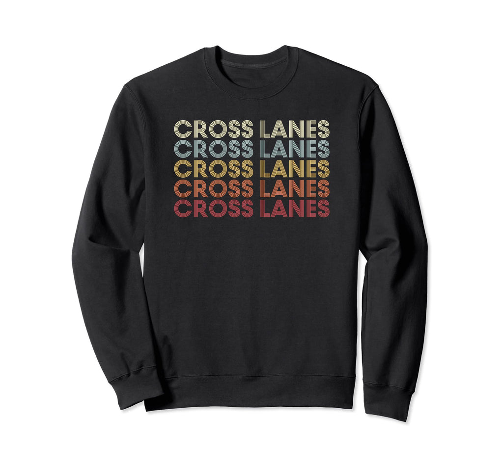 Cross Lanes West Virginia Cross Sweatshirt - Aesthetic Graphic for Adults - T-Shirt, Sweatshirt, Hoodie