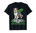 Australian Shepherd Dog Hero Mental T-Shirt - Minimalist Print Men Women - T-Shirt, Sweatshirt, Hoodie