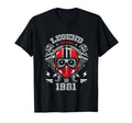 Legend Since May 1981 Age 41St T-Shirt - Fun Novelty Design Men Women - T-Shirt, Sweatshirt, Hoodie