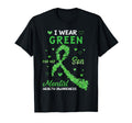 I Wear Green My Son Mental Health T-Shirt - Unique Graphic for Adults - T-Shirt, Sweatshirt, Hoodie