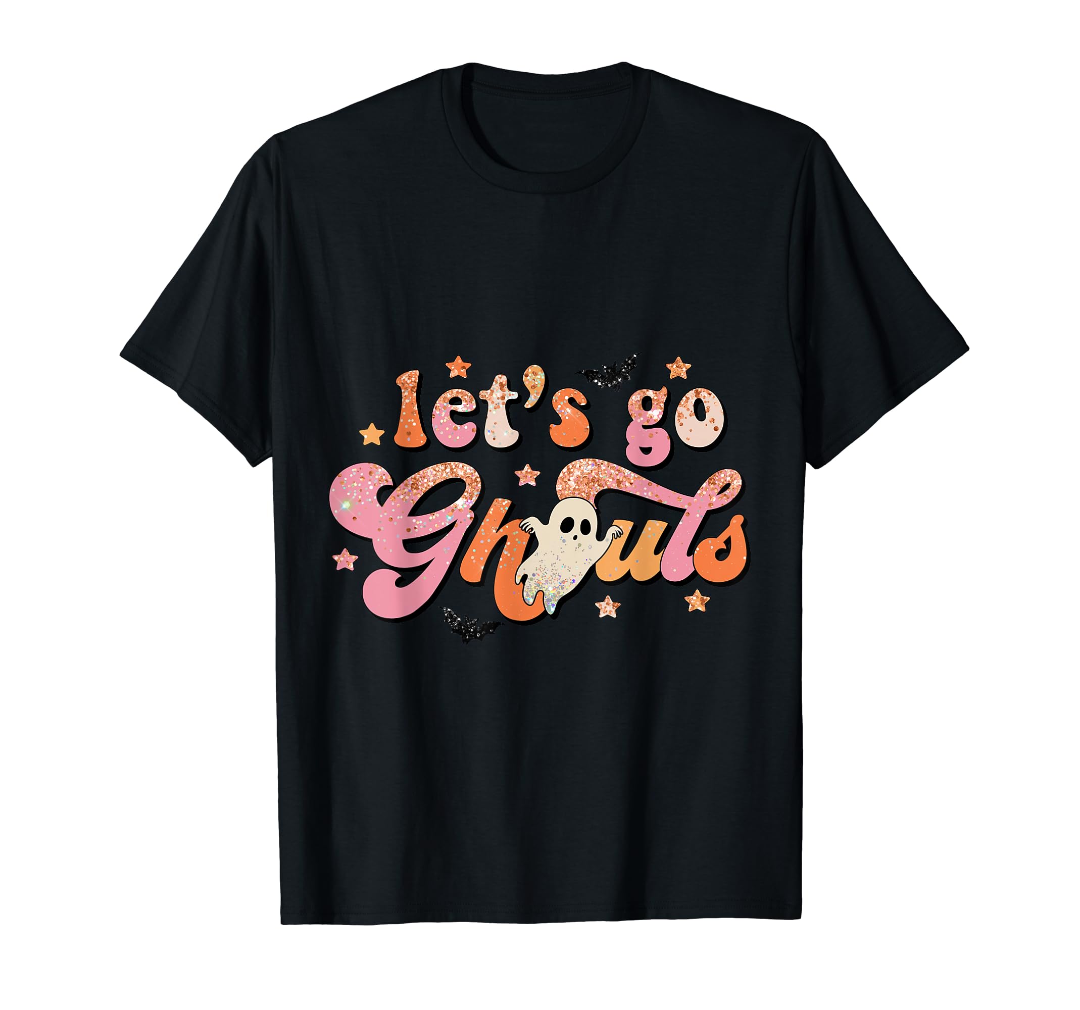Lets Go Ghouls Funny Western Halloween T-Shirt - Graphic Print Men Women - T-Shirt, Sweatshirt, Hoodie