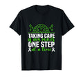 Taking Care Our Minds One Step Time T-Shirt - Minimalist Print for Adults - T-Shirt, Sweatshirt, Hoodie