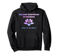 Walking Meditation Progress Please Do Hoodie - Unique Graphic Men Women - T-Shirt, Sweatshirt, Hoodie