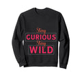 Adventure Typography Sweatshirt - Aesthetic Graphic Men Women - T-Shirt, Sweatshirt, Hoodie