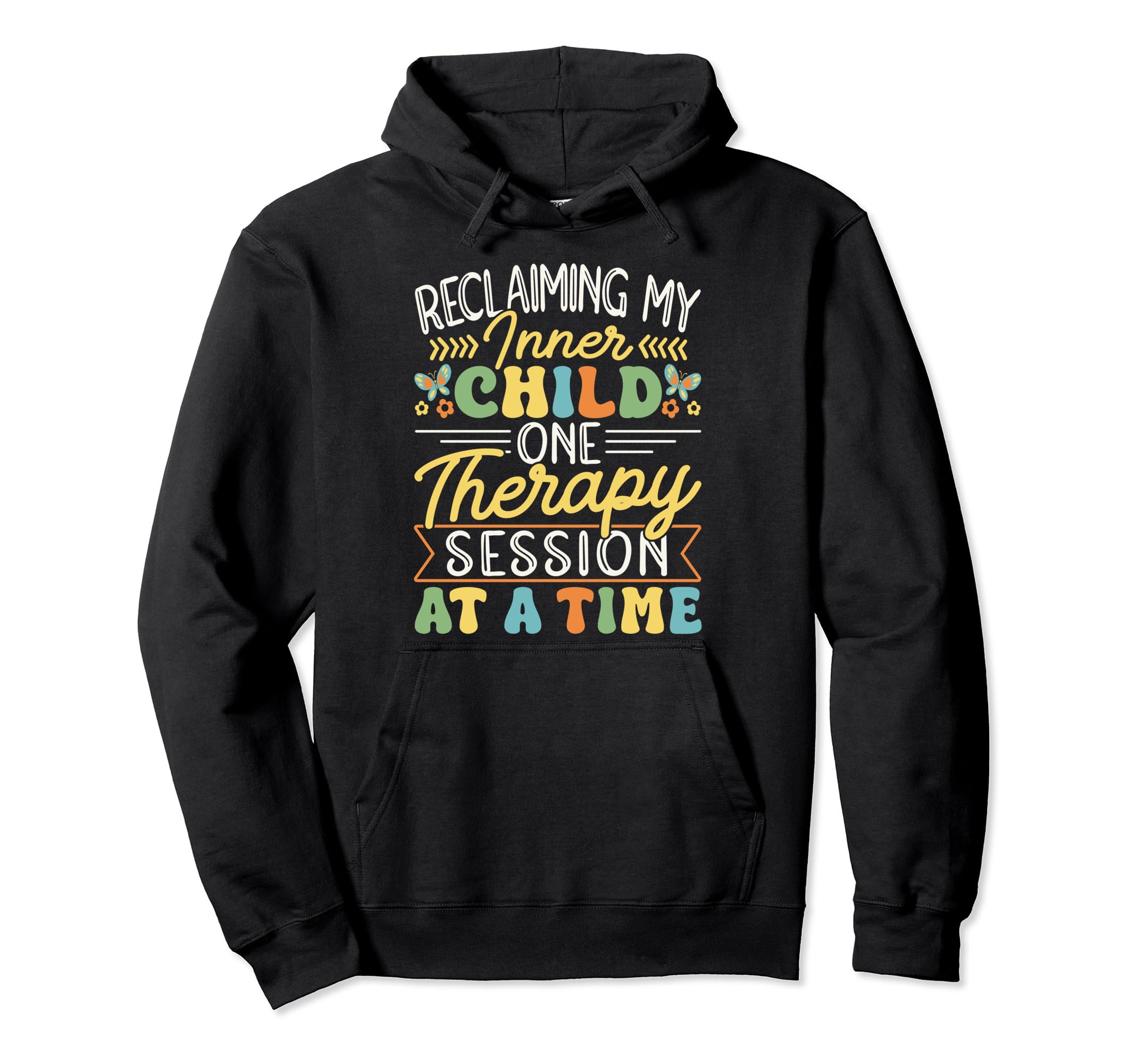 Mental Health And Wellbeing Go To Hoodie - Minimalist Print Men Women - T-Shirt, Sweatshirt, Hoodie