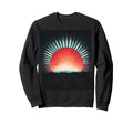 Sunrise Over Mountains Art Sweatshirt - Graphic Print for Adults - T-Shirt, Sweatshirt, Hoodie