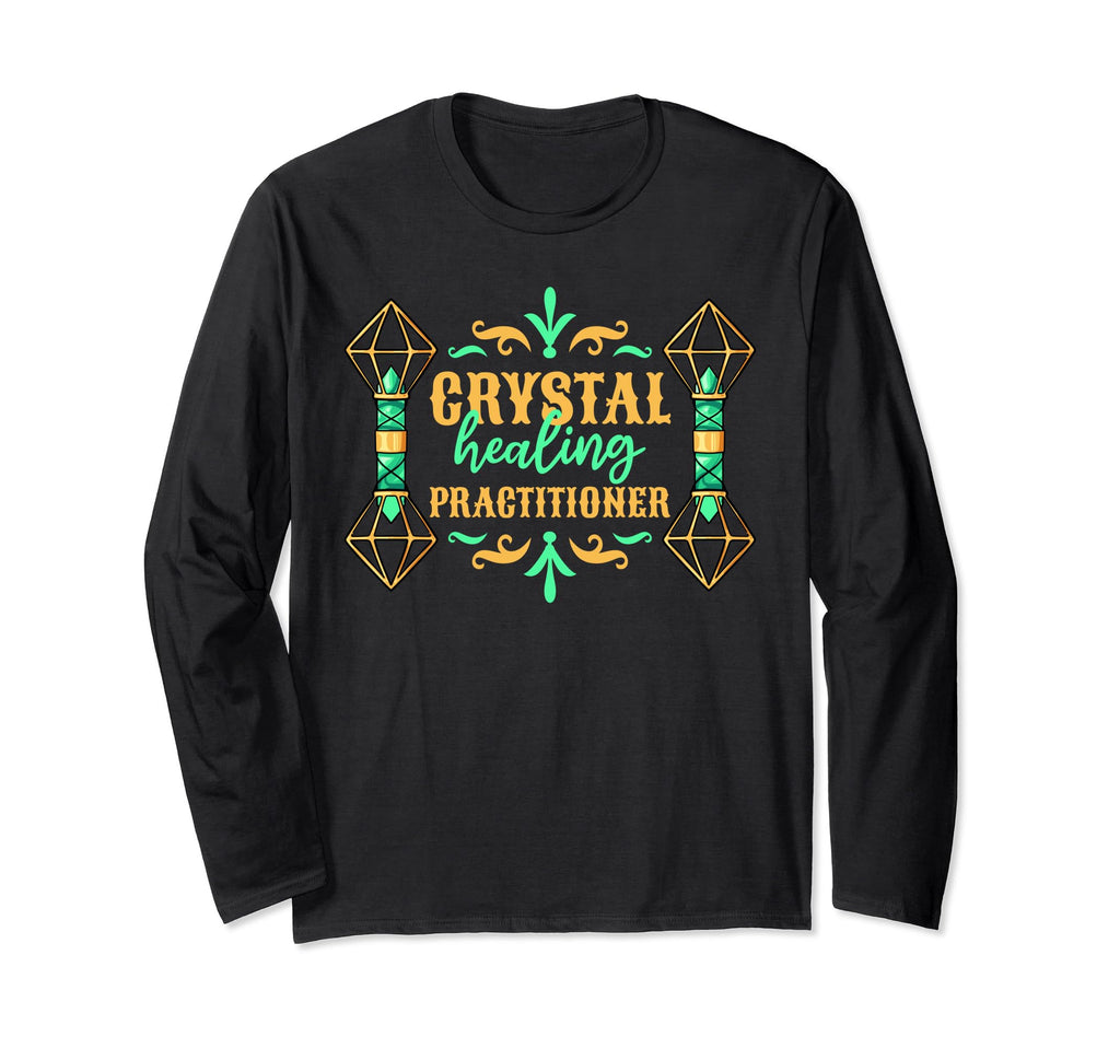 Crystal Healing Practitioner Gemstone T-Shirt - Unique Graphic Men Women - T-Shirt, Sweatshirt, Hoodie