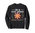 School Social Worker Mental Health Sweatshirt - Streetwear Style Unisex - T-Shirt, Sweatshirt, Hoodie