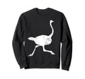 Distressed Ostrich Ostrich Sweatshirt - Unique Graphic Men Women - T-Shirt, Sweatshirt, Hoodie
