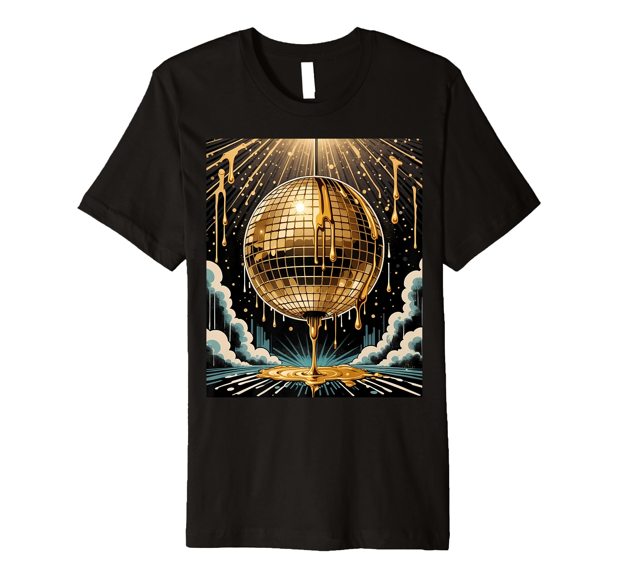 Disco Ball Aesthetic 80S T-Shirt - Streetwear Style Men Women - T-Shirt, Sweatshirt, Hoodie