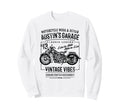 Austins Garage Motorcycle Name Sweatshirt - Casual Everyday Wear Men Women - T-Shirt, Sweatshirt, Hoodie