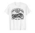 Racer Since 1980 Motorbike T-Shirt - Minimalist Print for Adults - T-Shirt, Sweatshirt, Hoodie