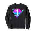 Roller Skating Skate Vaporwave Sweatshirt - Streetwear Style for Adults - T-Shirt, Sweatshirt, Hoodie