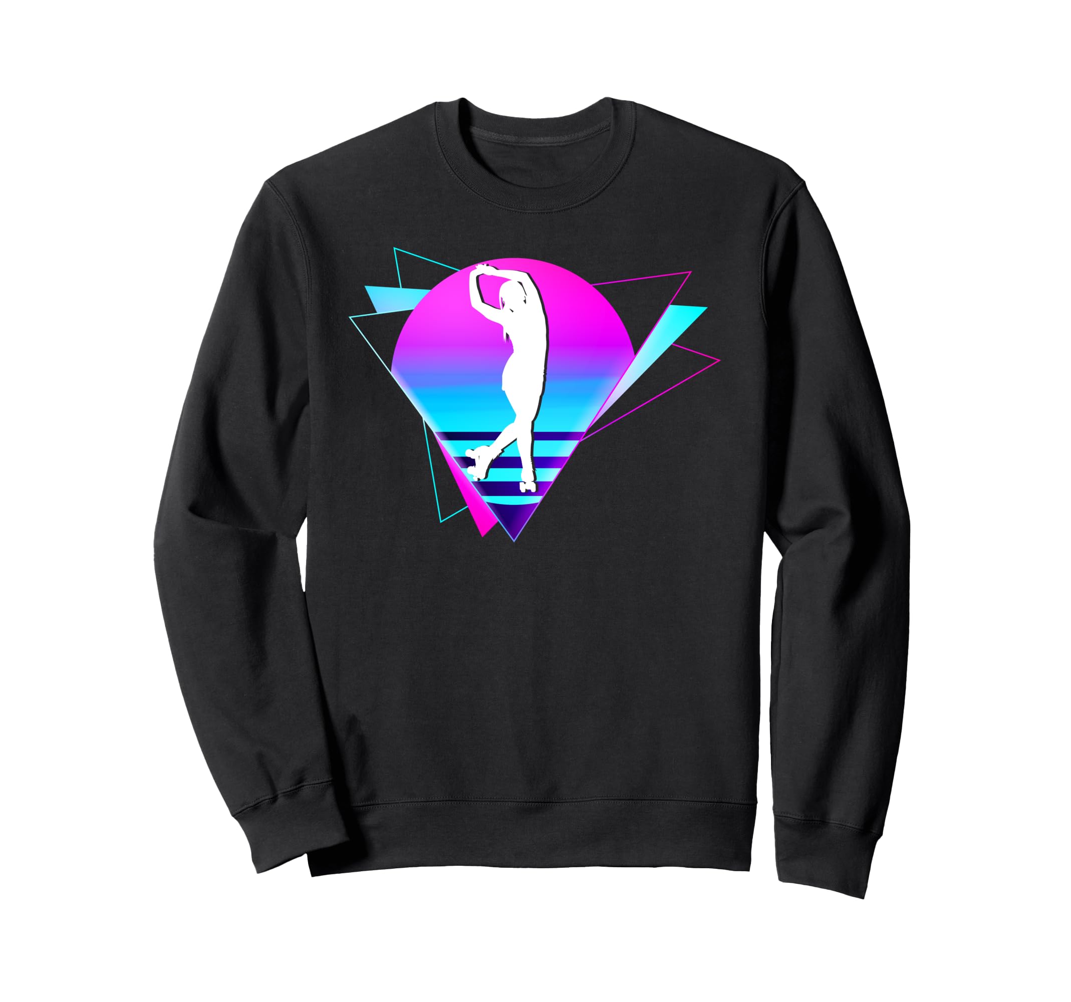 Roller Skating Skate Vaporwave Sweatshirt - Streetwear Style for Adults - T-Shirt, Sweatshirt, Hoodie
