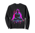 Vaporwave Buddha 80S Synthwave 10 Sweatshirt - Trendy Graphic Men Women - T-Shirt, Sweatshirt, Hoodie