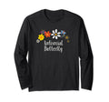 Floral Artwork Art Antisocial Butterfly T-Shirt - Graphic Print Men Women - T-Shirt, Sweatshirt, Hoodie